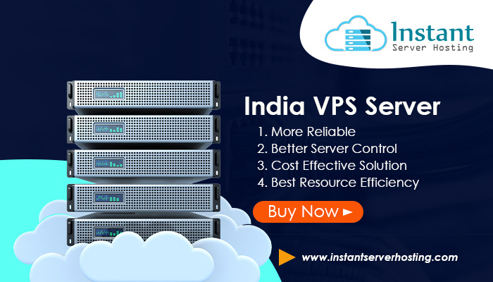 Build Your Website with India VPS Server via Instant Server Hosting