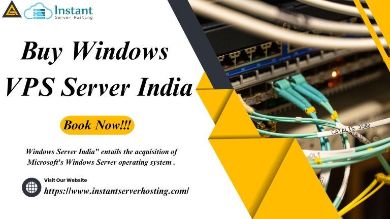 Buy Windows VPS Server India Solutions for Indian Enterprises